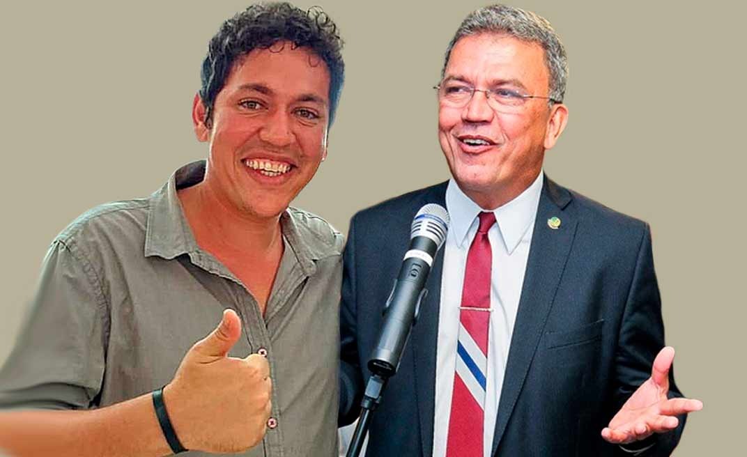 Petecão recebeu Cesário do PT na chácara Boi Cagão neste sábado; "Falamos sobre política", confirma petista